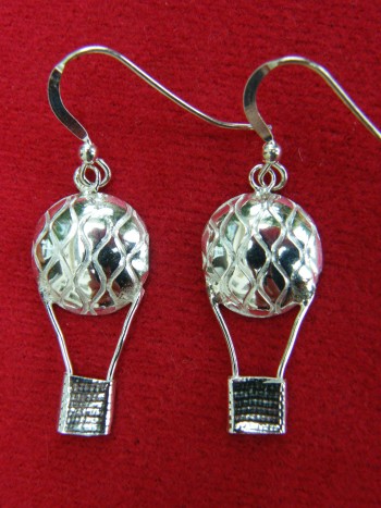 Air balloon earrings