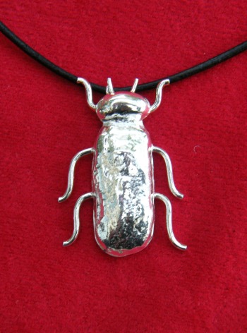Beetle as a pendant