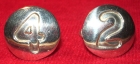 42 recessed cufflinks