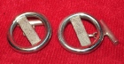 Round cufflinks