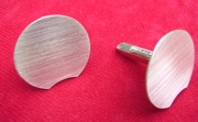Satin cufflinks
