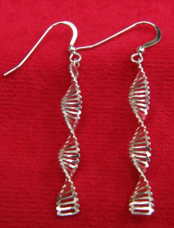 DNA earrings
