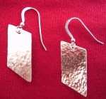 trapezium earrings