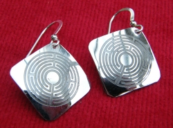 labyrinth earrings