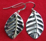 Leaf earrings