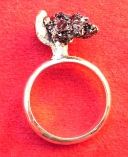 Carorundum ring