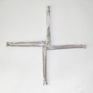 Sterling silver St Brigid's Cross