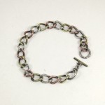 Copper/ silver/ brass chain bracelet
