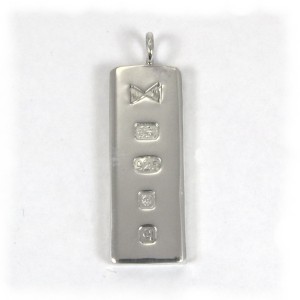 2015 Sterling silver ingot