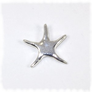 Silver starfish pendant