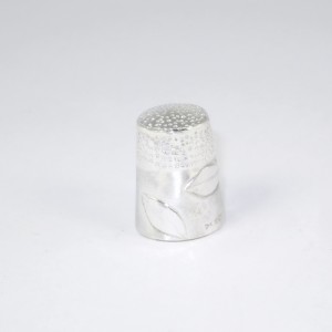 Bespoke sterling silver thimble