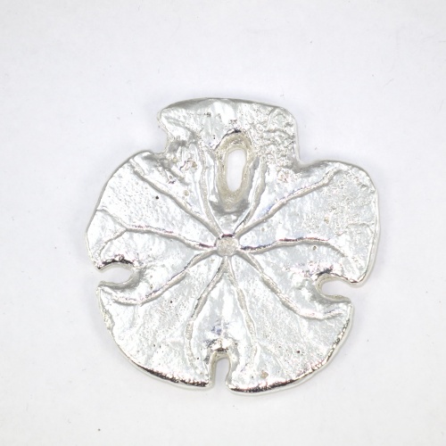 Silver sand dollar - base