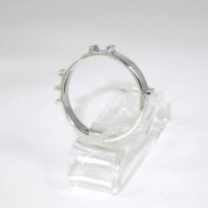 Silver counting ring