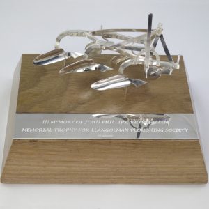 Silver plough trophy