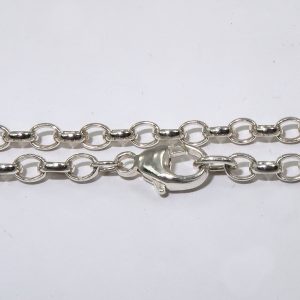 Belcher chain with carabiner clasp