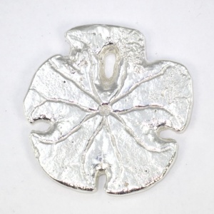 Silver sand dollar