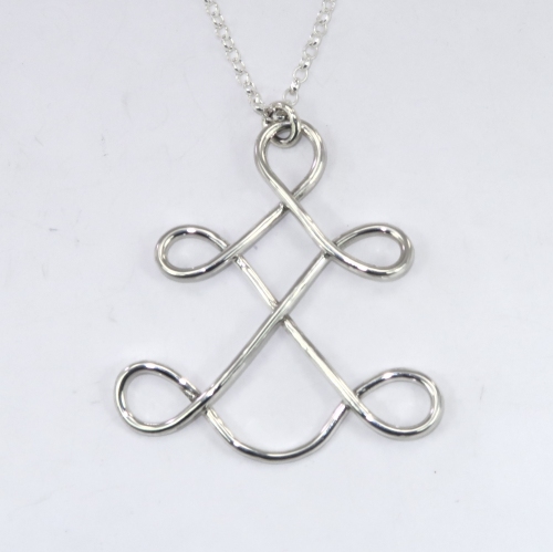 Silver yantra