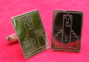 Radley Clock Tower silver cufflinks 2009