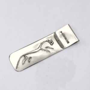 Uffington White Horse silver bookmark
