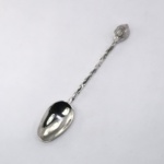 Plum stone silver jam spoon