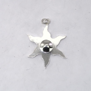 Silver estoile pendant