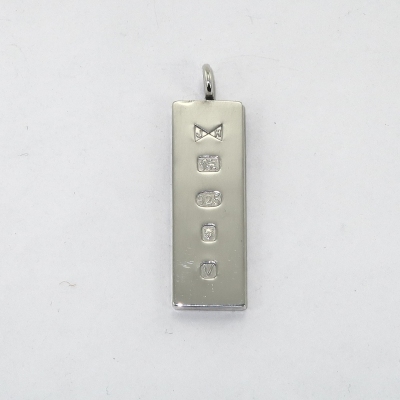 Sterling silver ingot