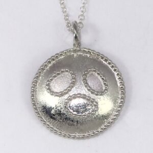 Lipid nano-particle silver pendant