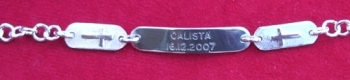 engraved identity bracelet