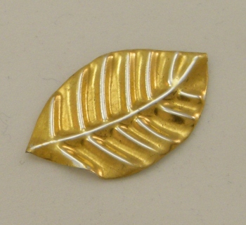 Gold leaf with silver veins